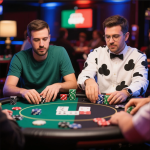 Comparison between online poker and live poker highlighting convenience, speed, and player interaction.