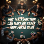 Table positions in poker affecting strategy and decision-making.