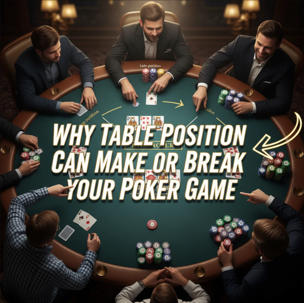 Table positions in poker affecting strategy and decision-making.