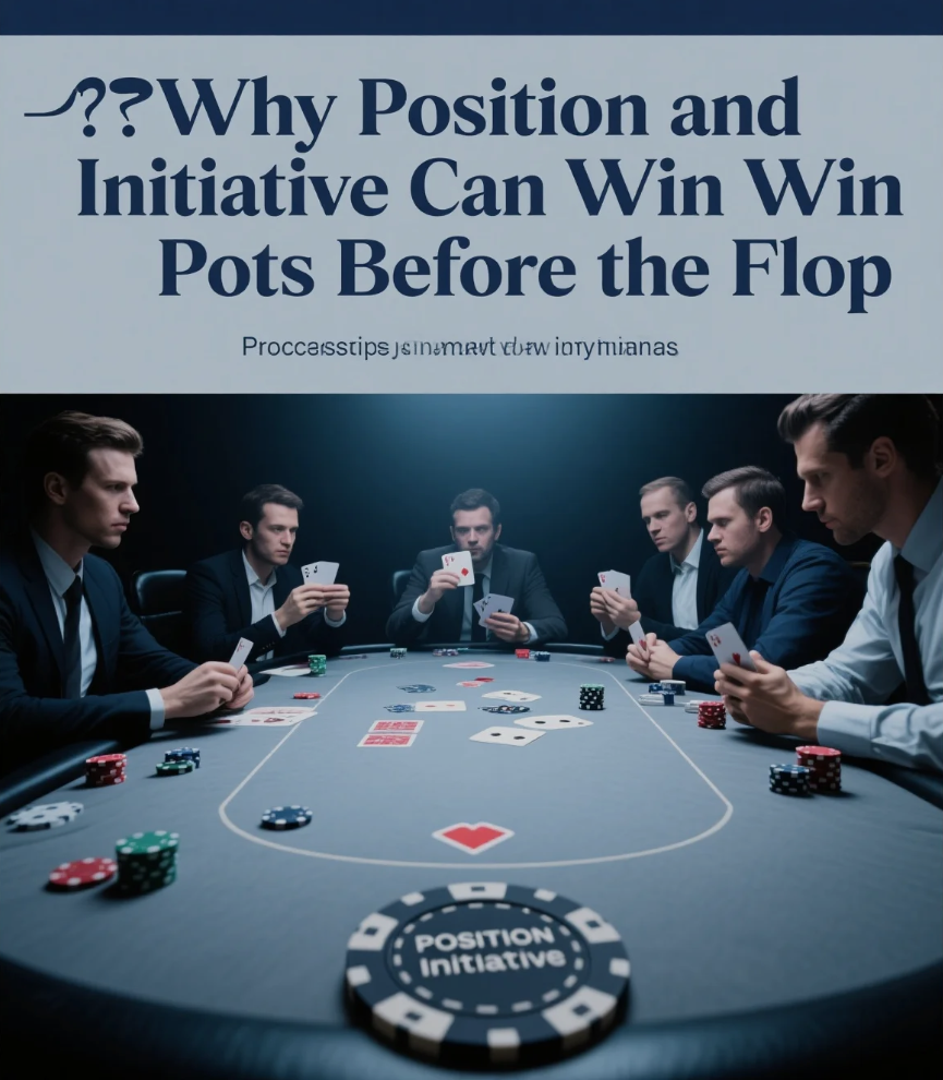 poker table showing players’ positions and betting actions