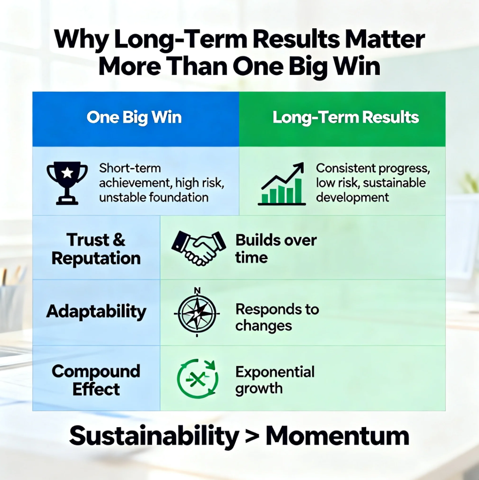 Casino player calculating strategy at a table, highlighting long-term planning over single wins